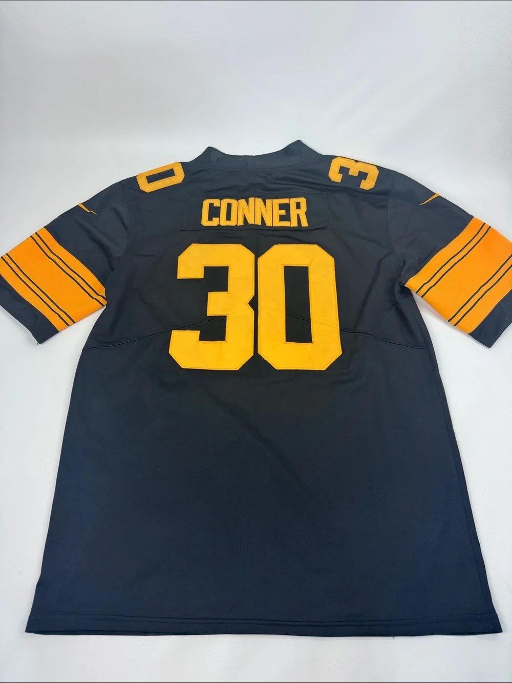 Nike Black Gold Pittsburgh Steelers #30 Football Jersey Conner Signed Size M